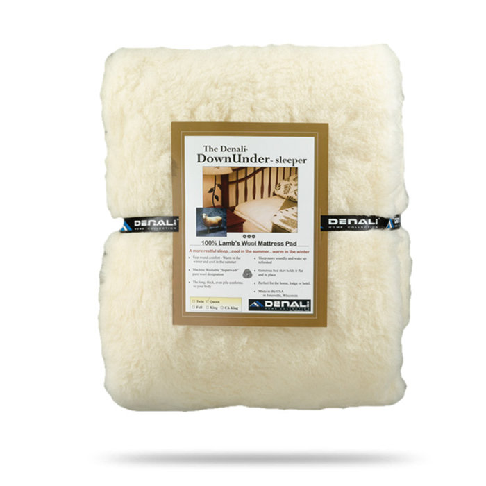 Denali Down Under Lamb's Wool Mattress Pad & Reviews Wayfair